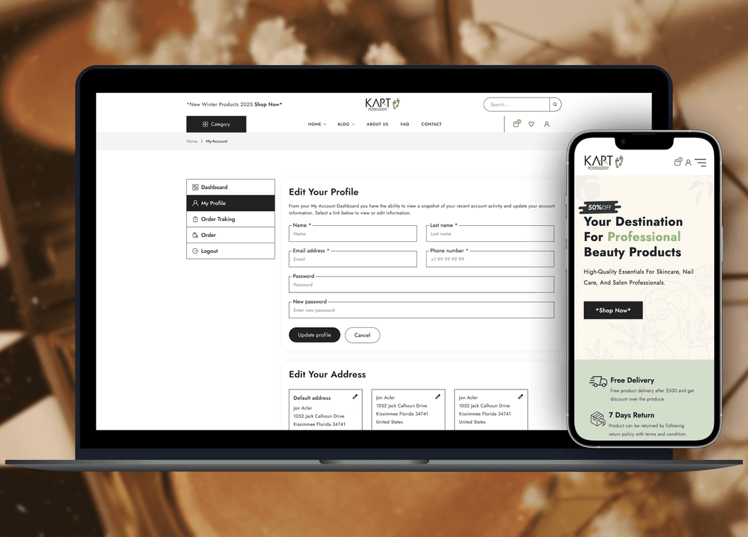 KART USA personal account
